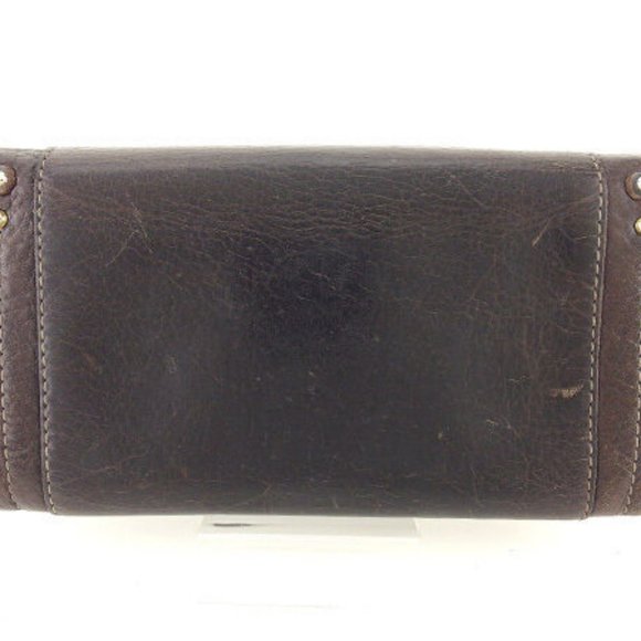 Chloe Wallet Purse Paddington Brown Woman unisex Authentic Used - Picture 2 of 6